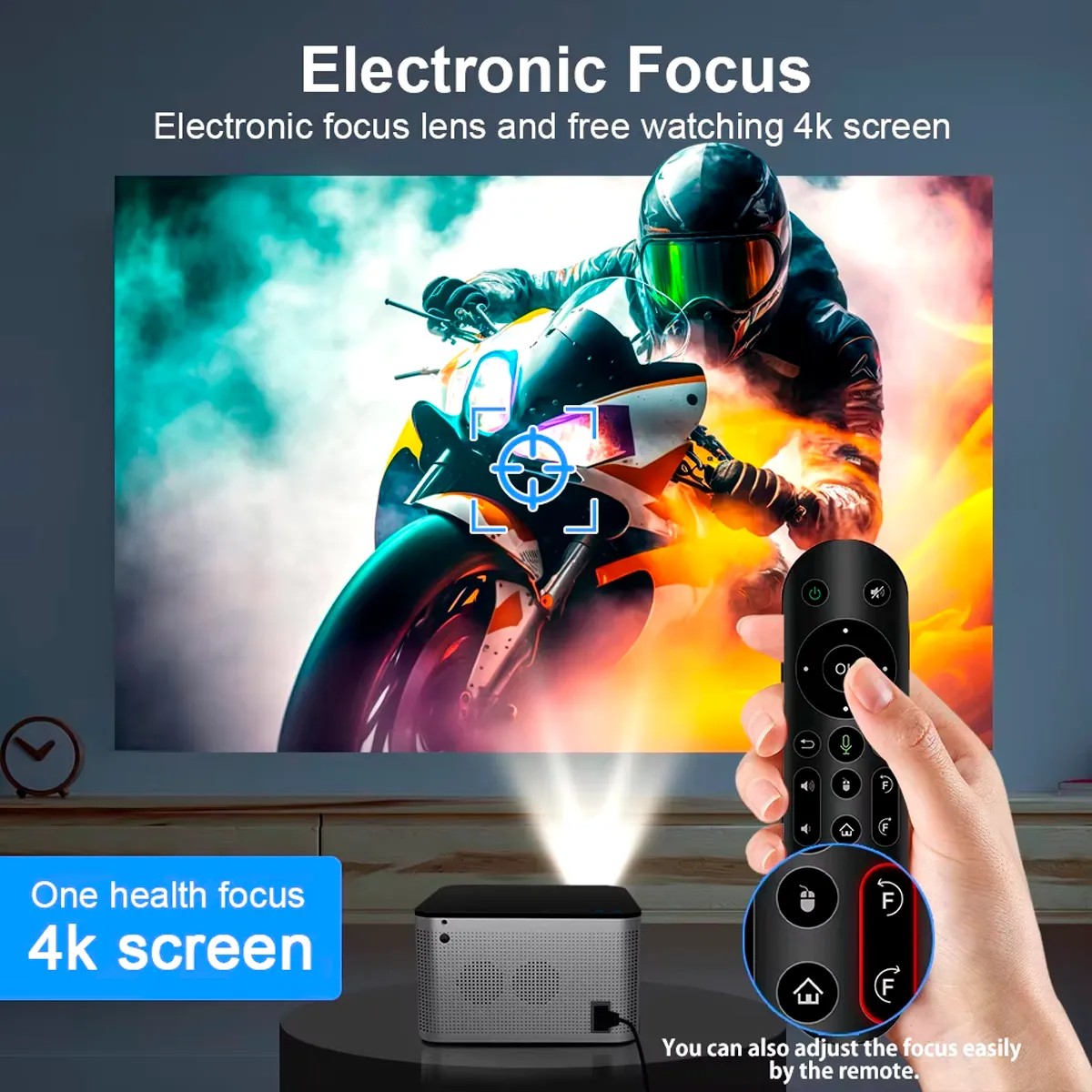 Pantalla 4K con Enfoque Electrónico automático - MagCubic HY350