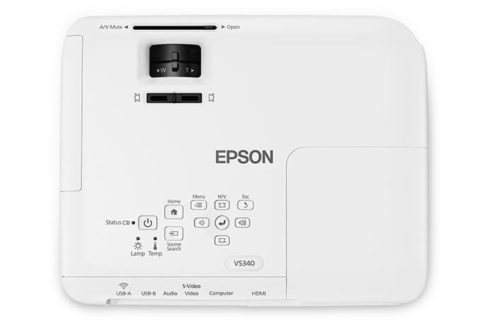 Epson PowerLite VS340 Epson - Vista 3 del proyector Nuevo