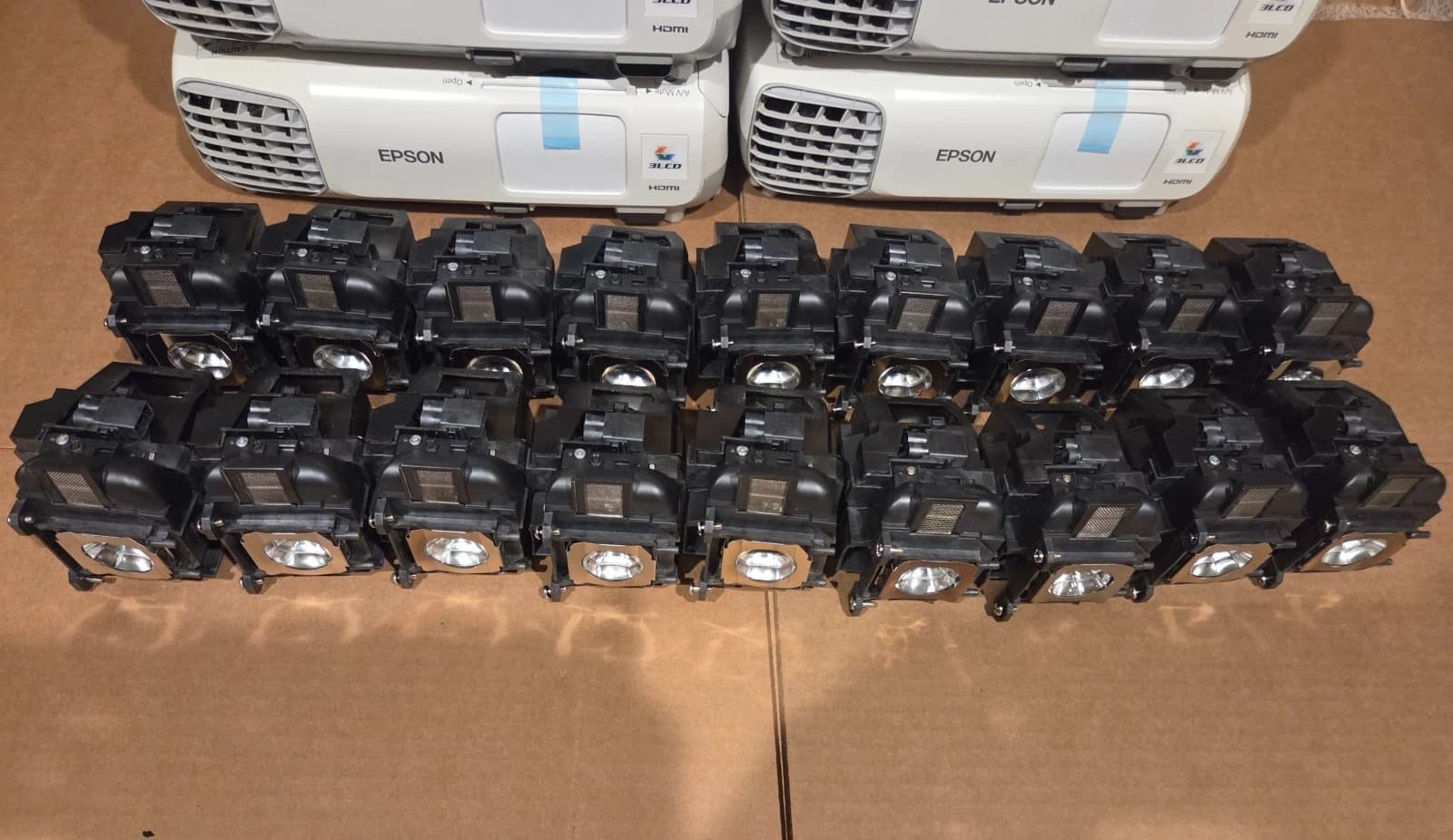 Lámpara de Repuesto ELPLP88 Compatible para Proyectores Epson