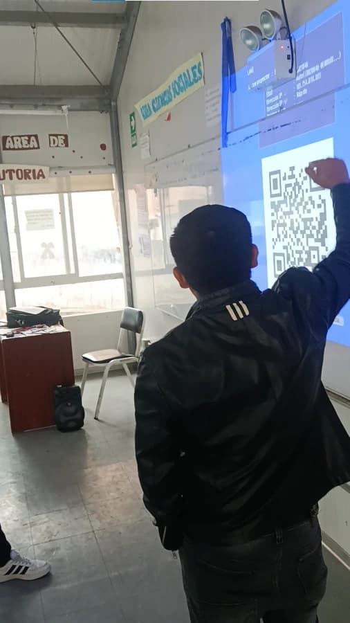 Prueba y configuración de proyector